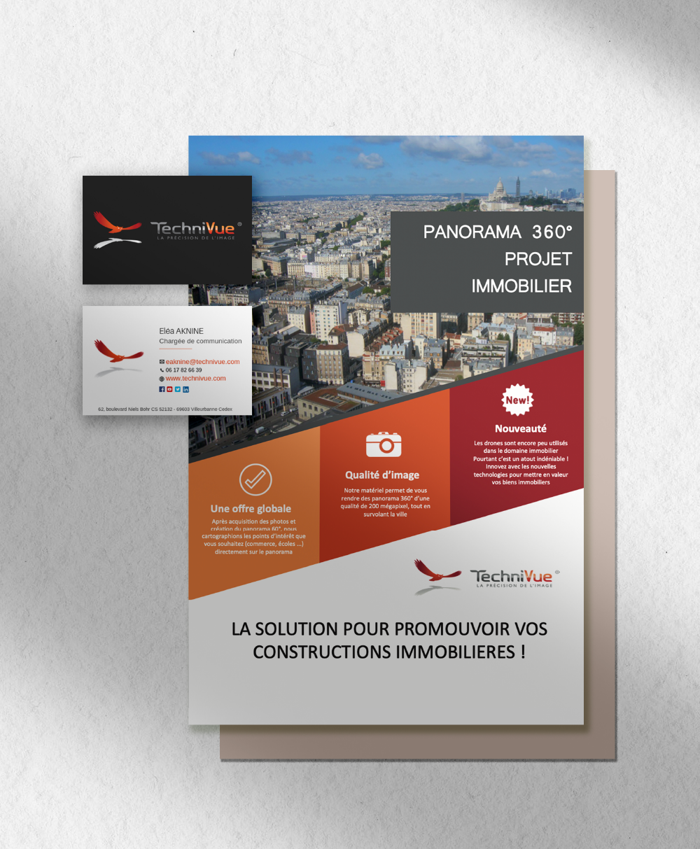 elea-design-portfolio-technivue-print-stationnery-mockup-flyer-carte-de-visite